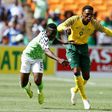 Nigeria qualified despite Lebo Mothiba securing a 1-1 draw for South Africa in Soweto