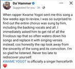 Record Producer, Hammer advises Kwame Yogot