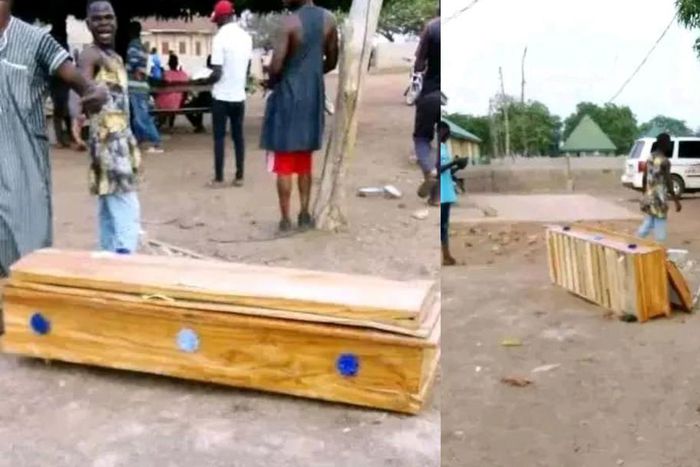 Family rejects coffin from son-in-law for his mother-in-law’s burial, says it’s not beautiful