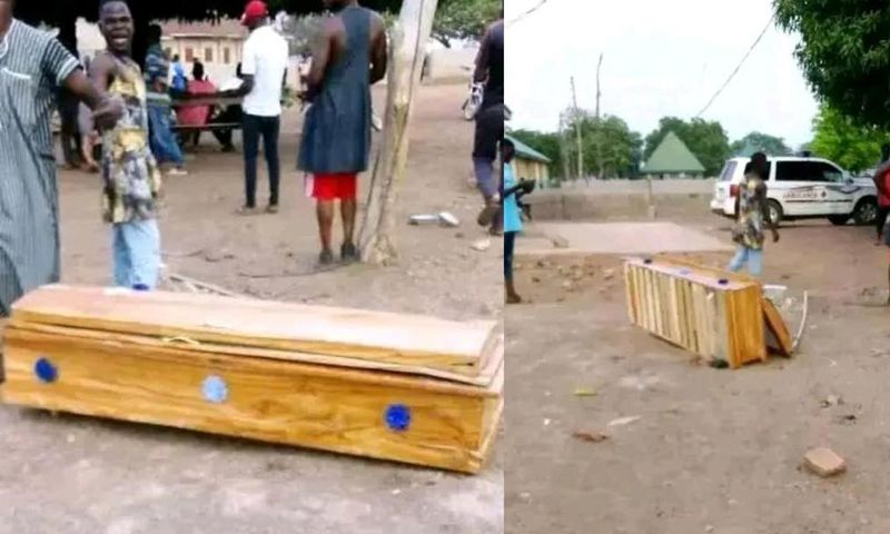 Family rejects coffin from son-in-law for his mother-in-law’s burial, says it’s not beautiful
