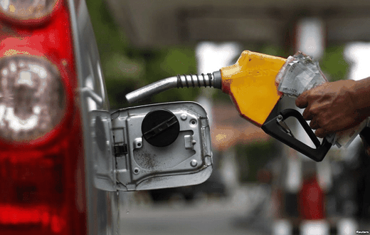 File photo of fuel prices