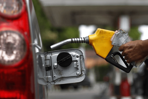 File photo of fuel prices