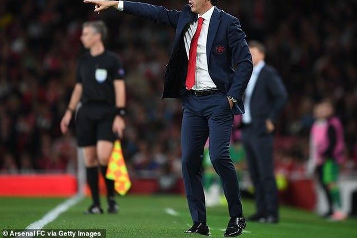 Arsenal manager Unai Emery sets new European record