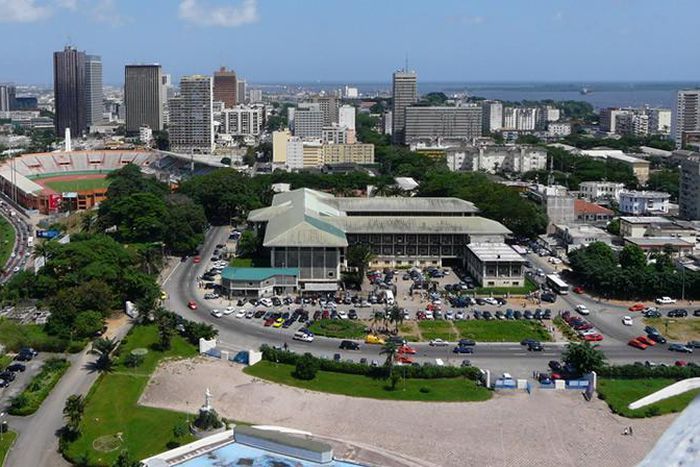 La ville d'Abidjan