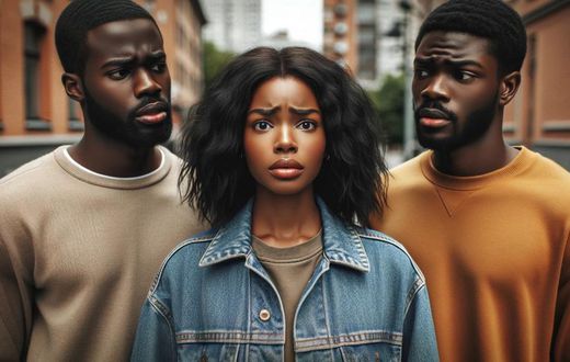 Stuck between two lovers
