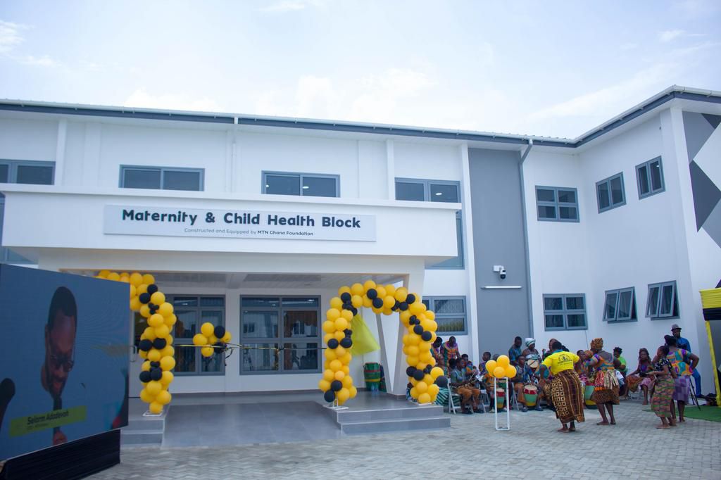 MTN Provides 60-bed maternity facility to Keta Municipal Hospital