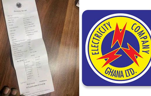 ECG customer buys GHC500 worth of credit, loses GHC405 to charges, left with GHC94.54