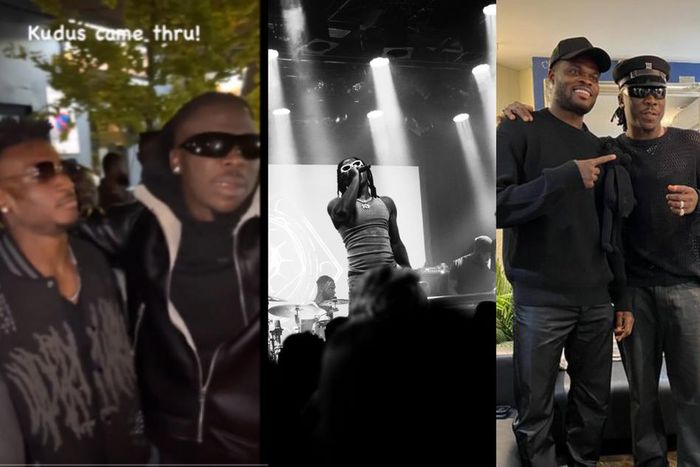 Kudus, Partey show up at Stonebwoy’s 5th Dimension concert in London