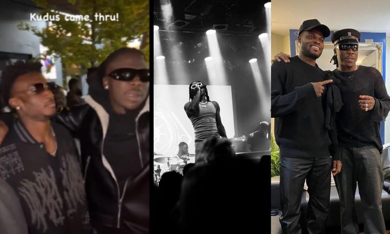 Kudus, Partey show up at Stonebwoy’s 5th Dimension concert in London