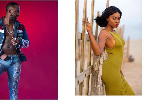 Iyanya and Yvonne Nelson