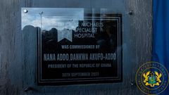 Akufo-Addo-cutting commissions St Michaels Hospital