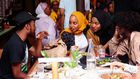 A Muslim family during Ramadan