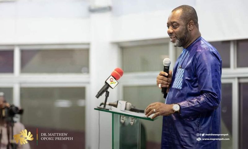 Matthew Opoku Prempeh is Ghana’s Energy Minister