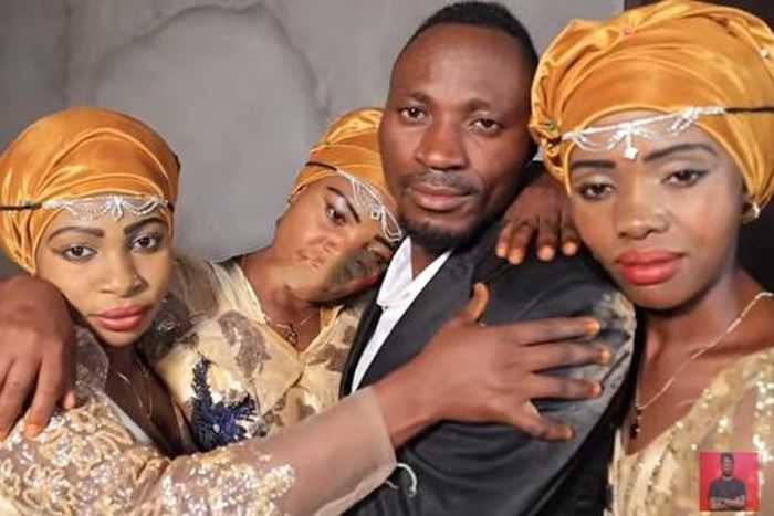 ‘Many women waiting to be married’ – Man who wedded 3 the same day says the target is 10