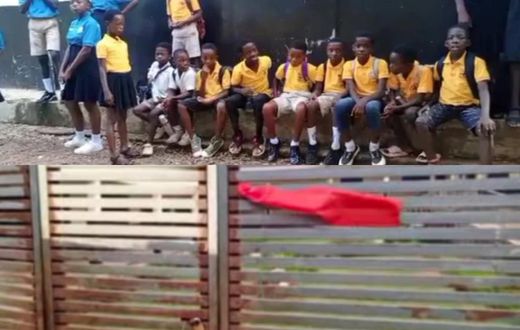 Angry contractor locks up school over government's indebtedness, pupils stranded