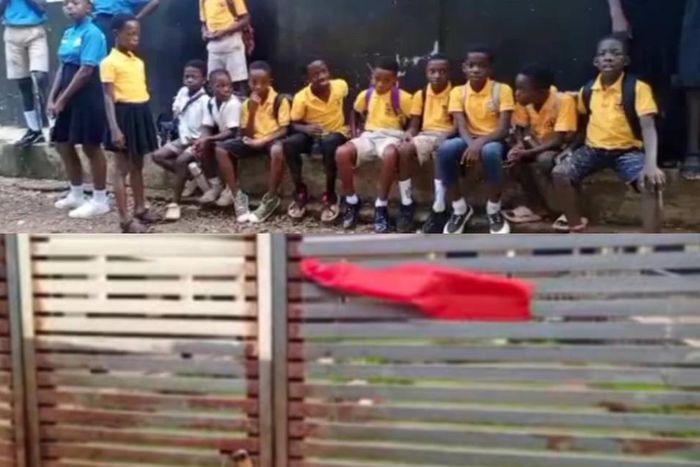 Angry contractor locks up school over government's indebtedness, pupils stranded