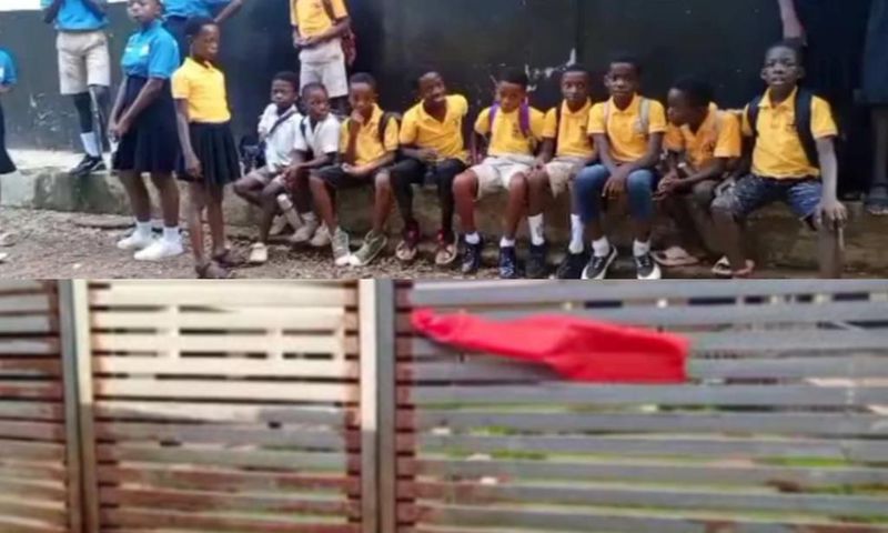 Angry contractor locks up school over government's indebtedness, pupils stranded