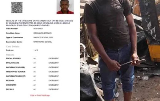 Mfantsipim School student Osman Zulqarnain