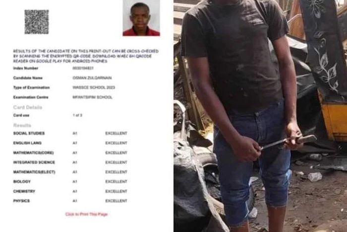 Mfantsipim School student Osman Zulqarnain