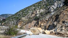 Structures destroyed in the earthquake on February 13, 2023 in Hatay, Turkey. Olive grove not pictured.Murat Saka / dia images via Getty Images