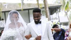 Sarkodie and Tracy are officially married