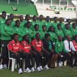 Kenya women national football-team with together some officials