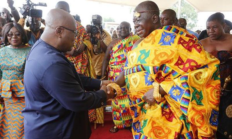 Asantehene and Nana Addo