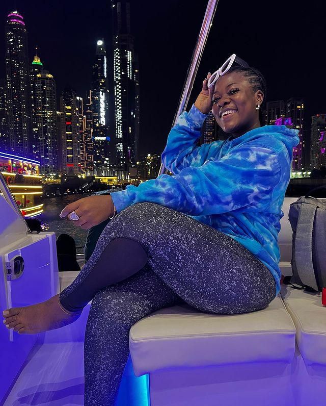 Asantewaa on a vacation