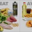 healthy foods vrs unhealthy food