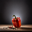 An image of pepper ( Hotpot.ai )