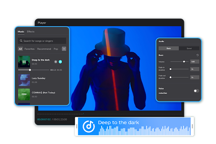 Free online video editor