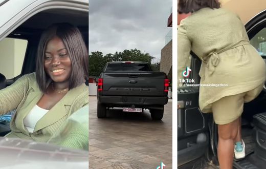 Afua Asantewaa Buys New Ford F150