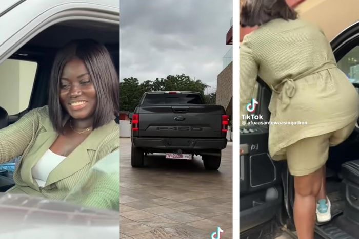 Afua Asantewaa Buys New Ford F150