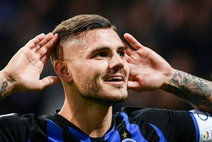 Icardi struck deep into injury time to grab Inter Milan victory
