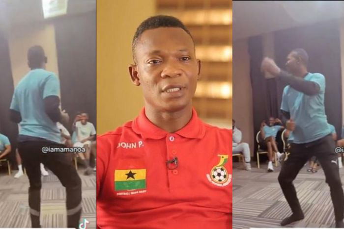 John Paintsil: Black Stars assistant coach displays dance skills (Video)