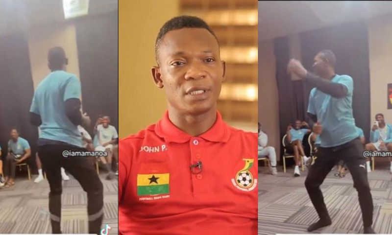 John Paintsil: Black Stars assistant coach displays dance skills (Video)