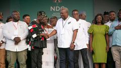 Mahama X NDC Executives