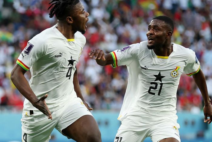 Mohammed Salisu's goal for the Black Stars