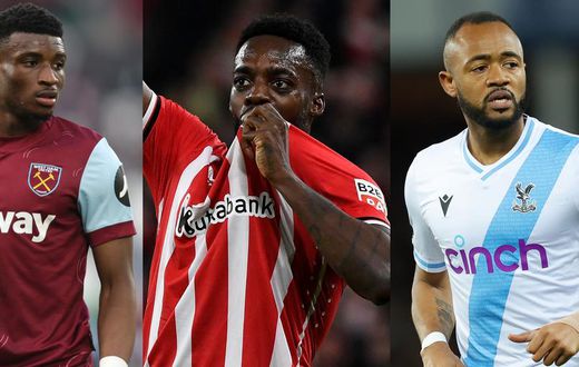 Mohammed Kudus, Iñaki Williams and Jordan Ayew