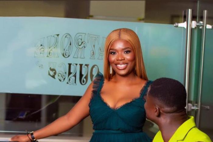 Freezy Macbones proposes marriage to Delay on Live TV and she kept blushing (VIDEO)