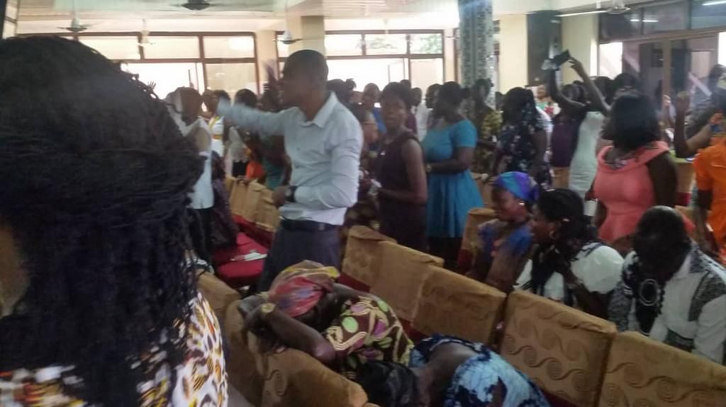 Showers of blessings as Uncle Ato rocks Kokomlemle Methodist Church