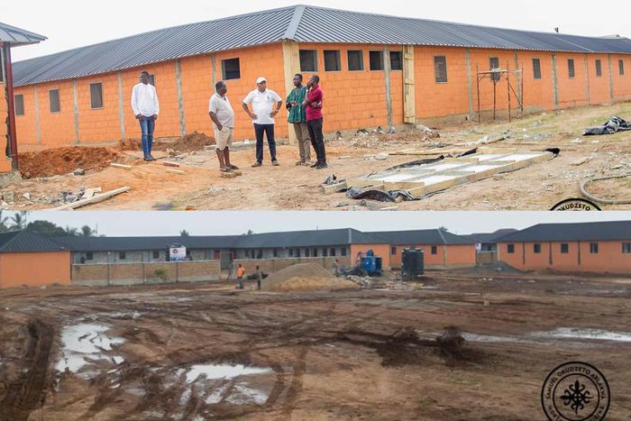 Charming homes built for Akosombo Dam spillage victims captured in lovely photos