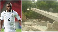 Richard Boateng: Kasoa land guards demolish building project of Black Stars defender