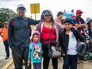 Powerful photos and stories from the caravan show migrants' harrowing journey to the US
