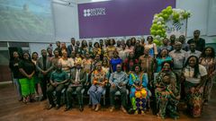 A group photo of participant present at the launch