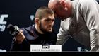 Khabib Nurmagomedov and Dana White