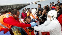 African Migrants at Spain's border