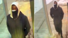 CCTV footage of the assailant