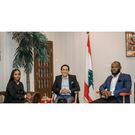 Hon. Zino Lexili Ogazi, Maher Kheir and Prince David Osei