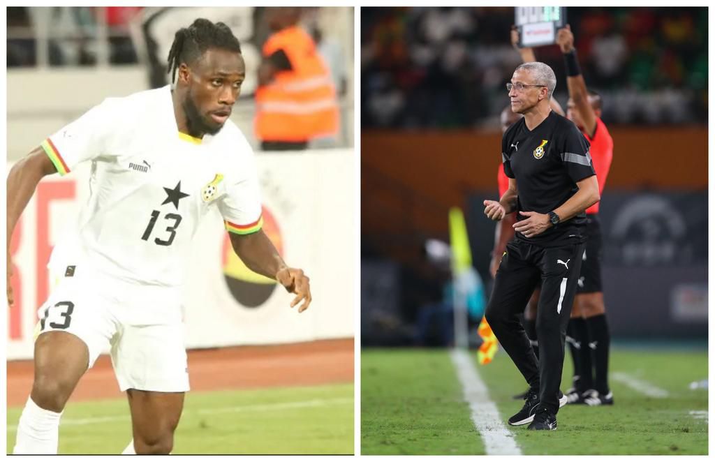 Joseph Paintsil challenges Chris Hughton on fatigue claims after bizarre substitution